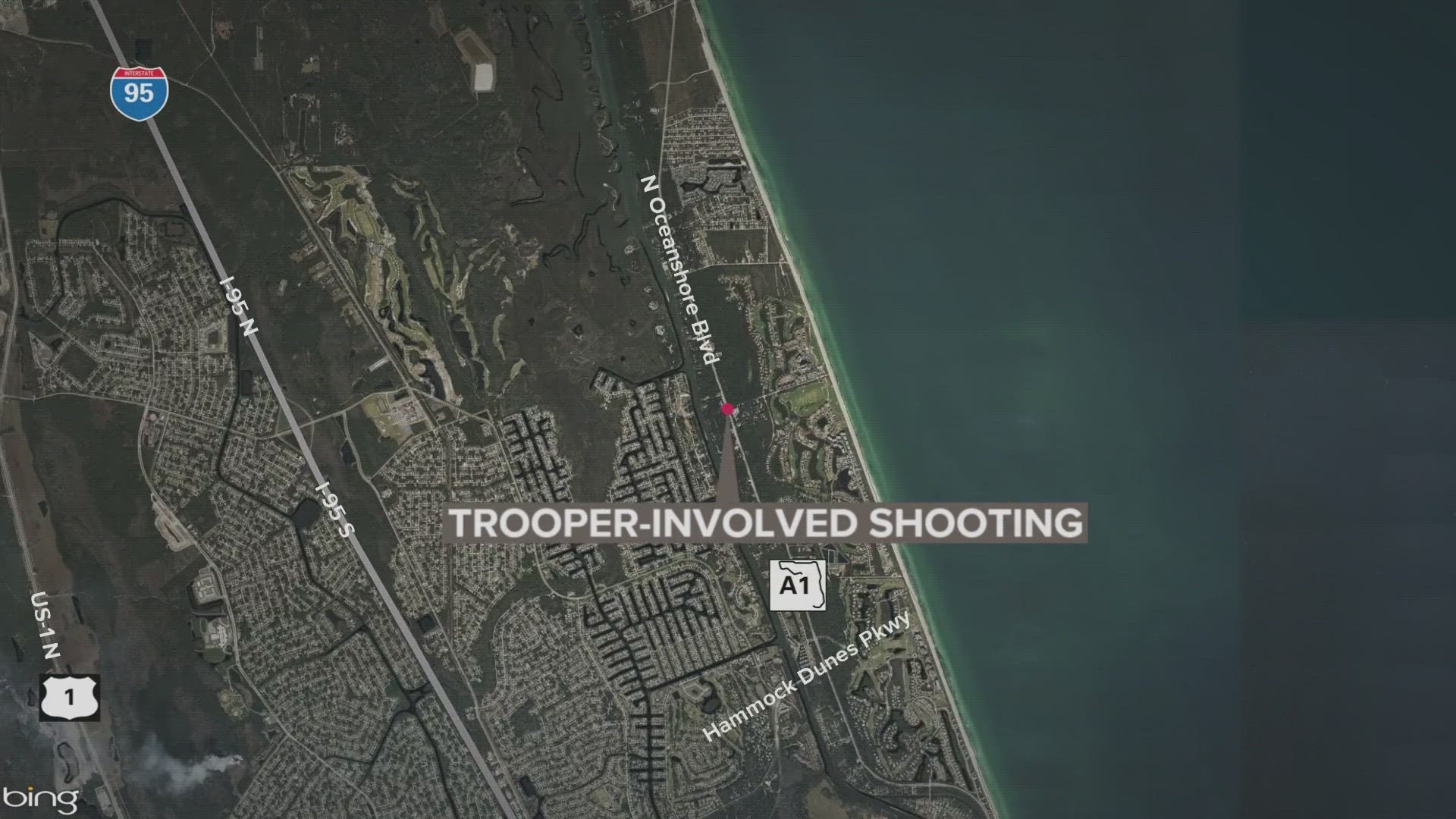 FHP said a state trooper initiated a traffic stop with a vehicle, but the driver fled the scene. After a pursuit, the trooper fired at the driver, striking them.