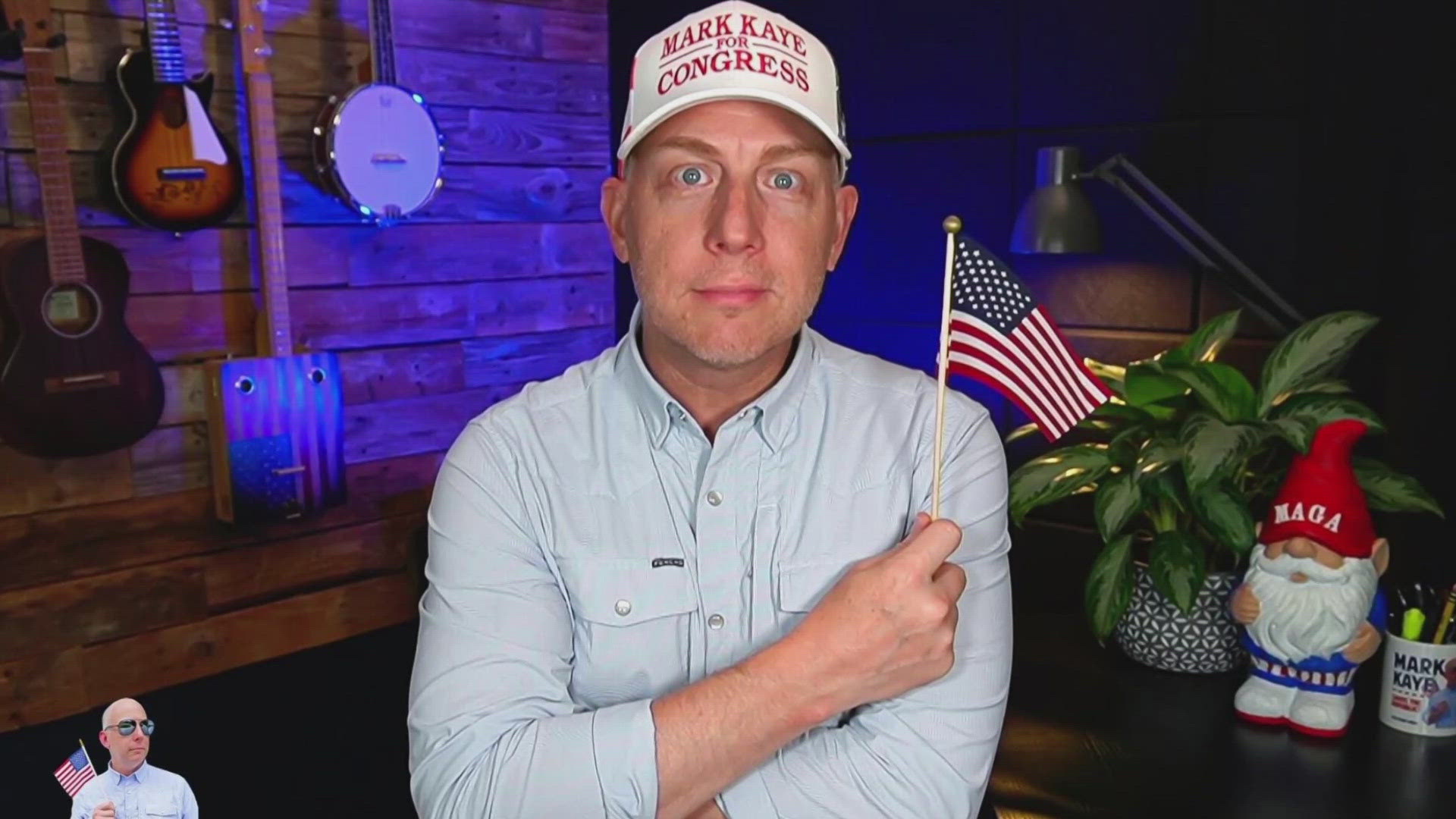 Kaye said he is seeking to oust John Rutherford for Florida's 5th Congressional District in the upcoming GOP primary slated for Aug. 18, 2026.