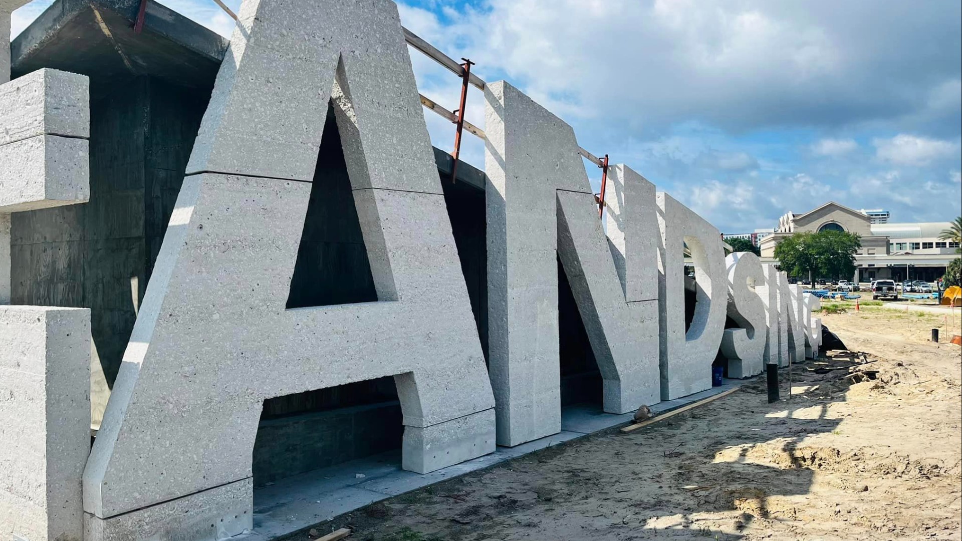 Lift Ev'ry Voice and Sing Park in downtown Jacksonville, Florida