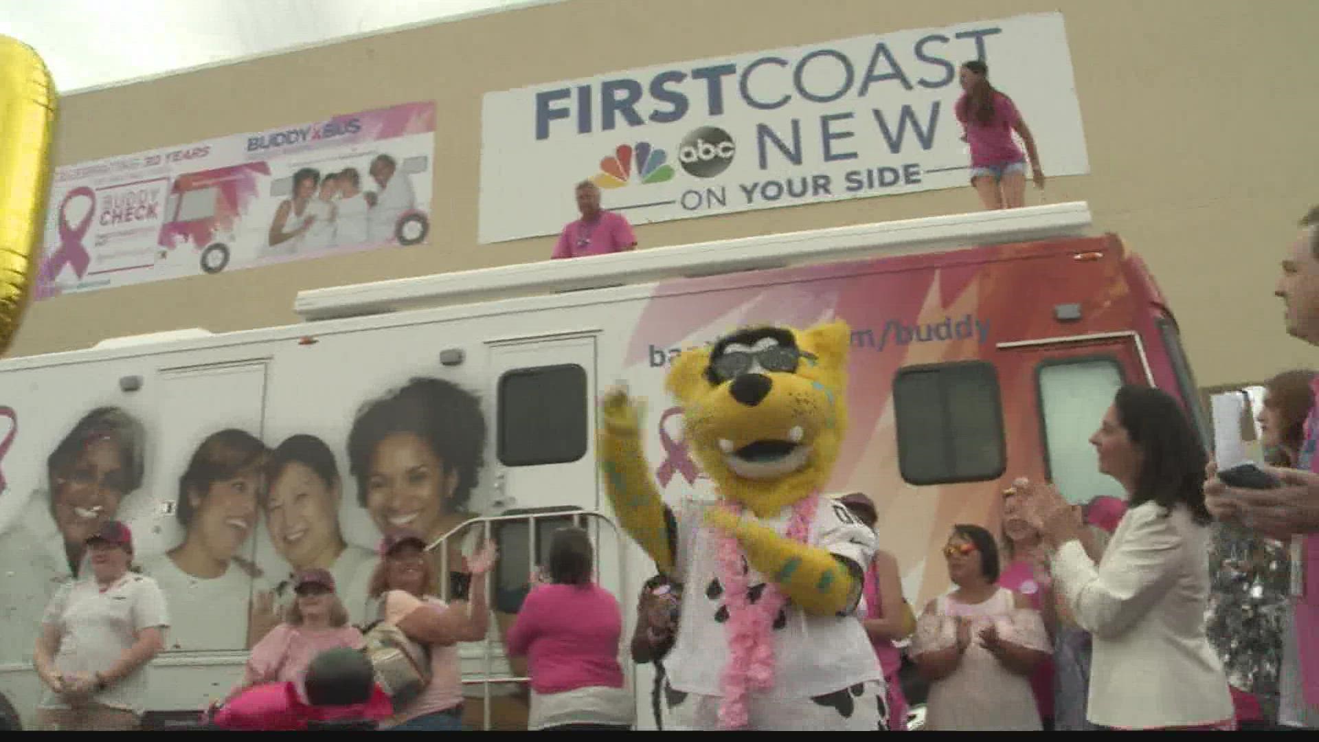 The Buddy Bus will provide mammograms for corporations and community events in neighborhoods throughout our community. To get a mammogram on the Buddy Bus, Baptist H