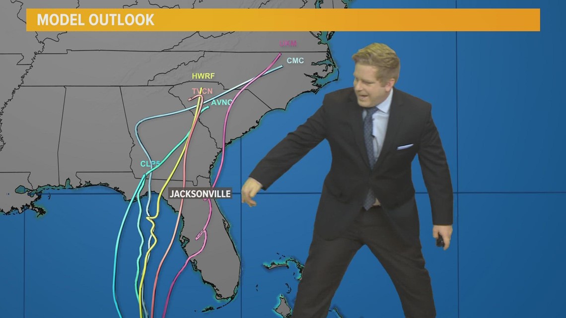 How will Hurricane Ian impact Jacksonville, Florida?