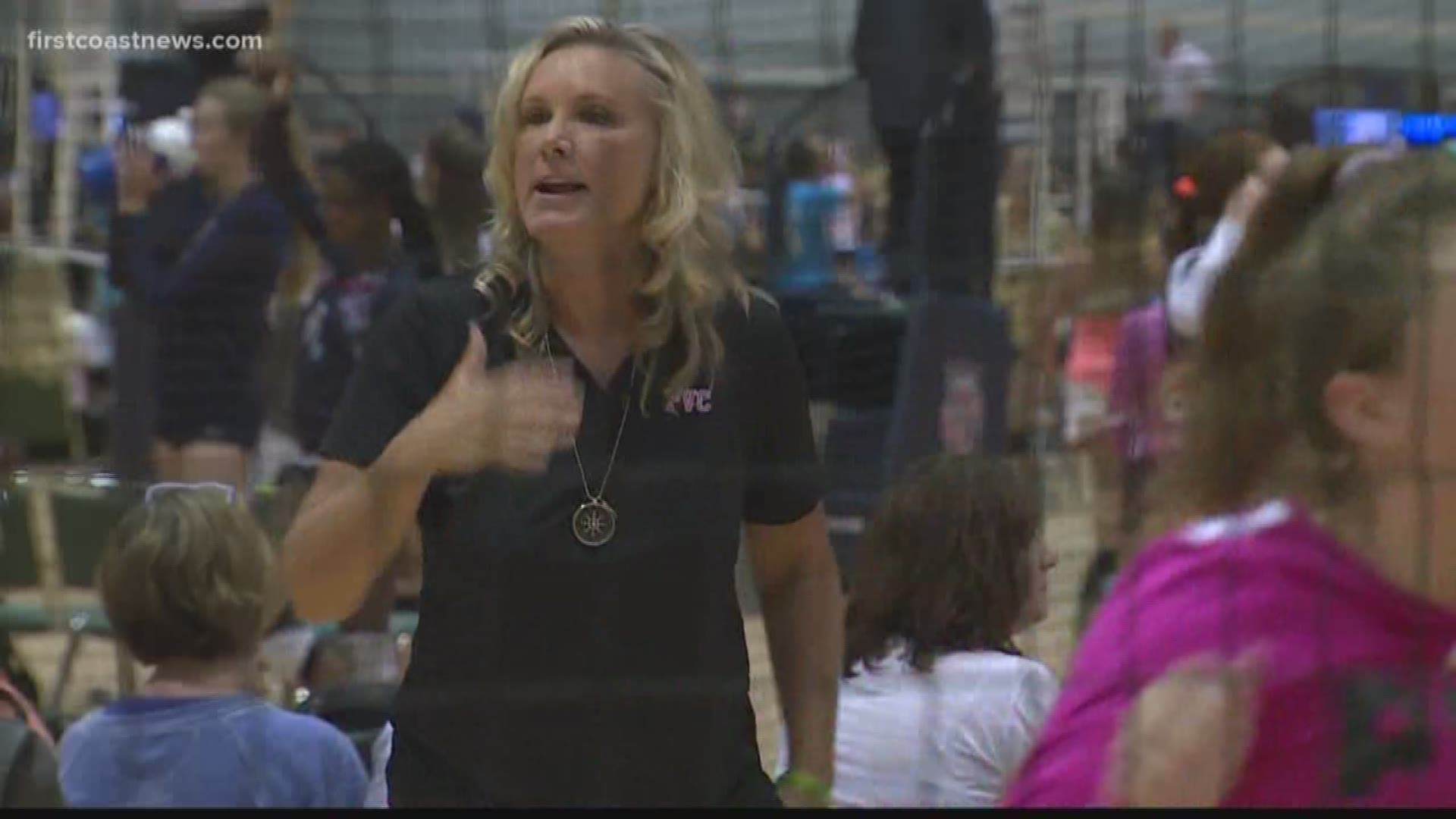 More than two decades after first speaking out about the sexual abuse a Jacksonville woman says she endured at the hands of her volleyball coach, the coach she says abused her has now been banned from numerous organizations.