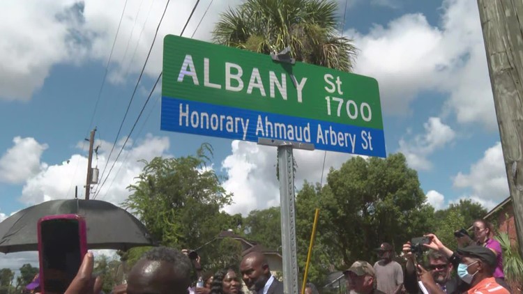 Watch: Albany Street in Brunswick, Georgia to be called 'Honorary Arbery Street' after Ahmaud Arbery