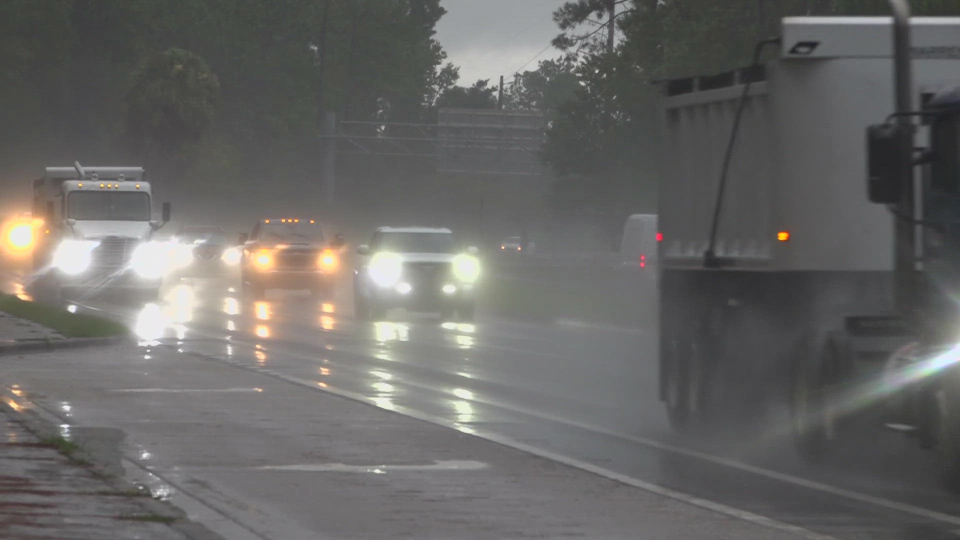 First Coast News followed one family on their morning commute to school to see what it’s really like for students who don’t have access to a bus.