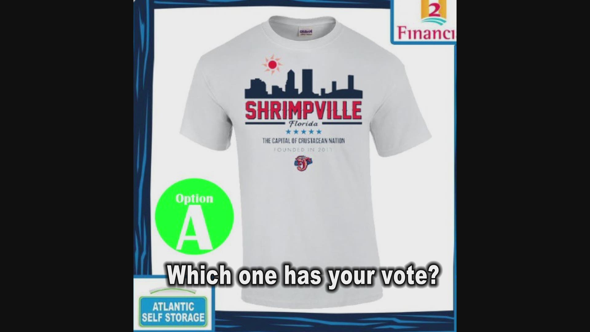 Jacksonville Jumbo Shrimp t-shirt contest