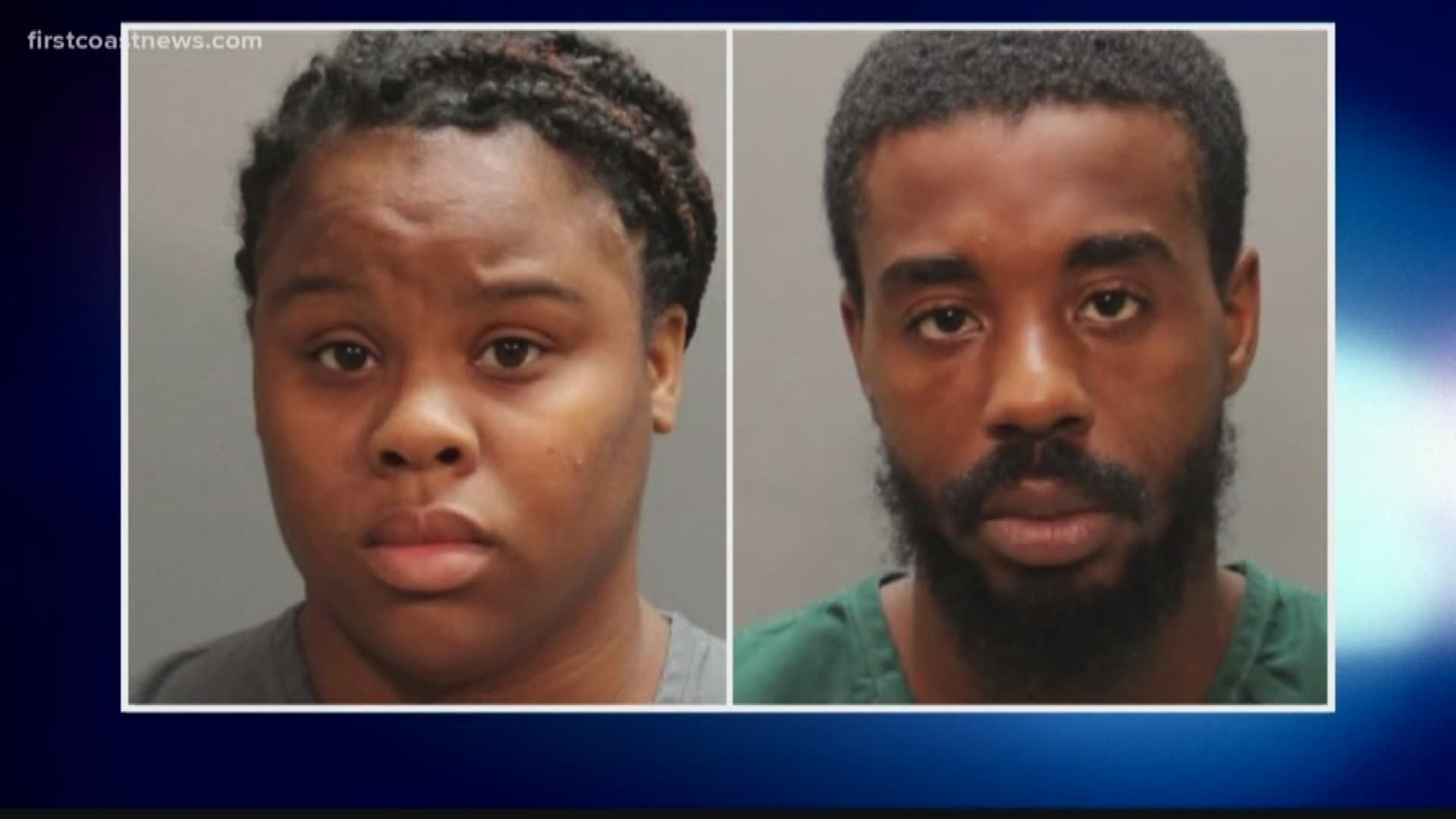 Michelle Lynn Cannimore and her boyfriend, Jonte Dominique Harris were charged with first-degree murder and child abuse over the death Cannimore's daughter Zykerria.