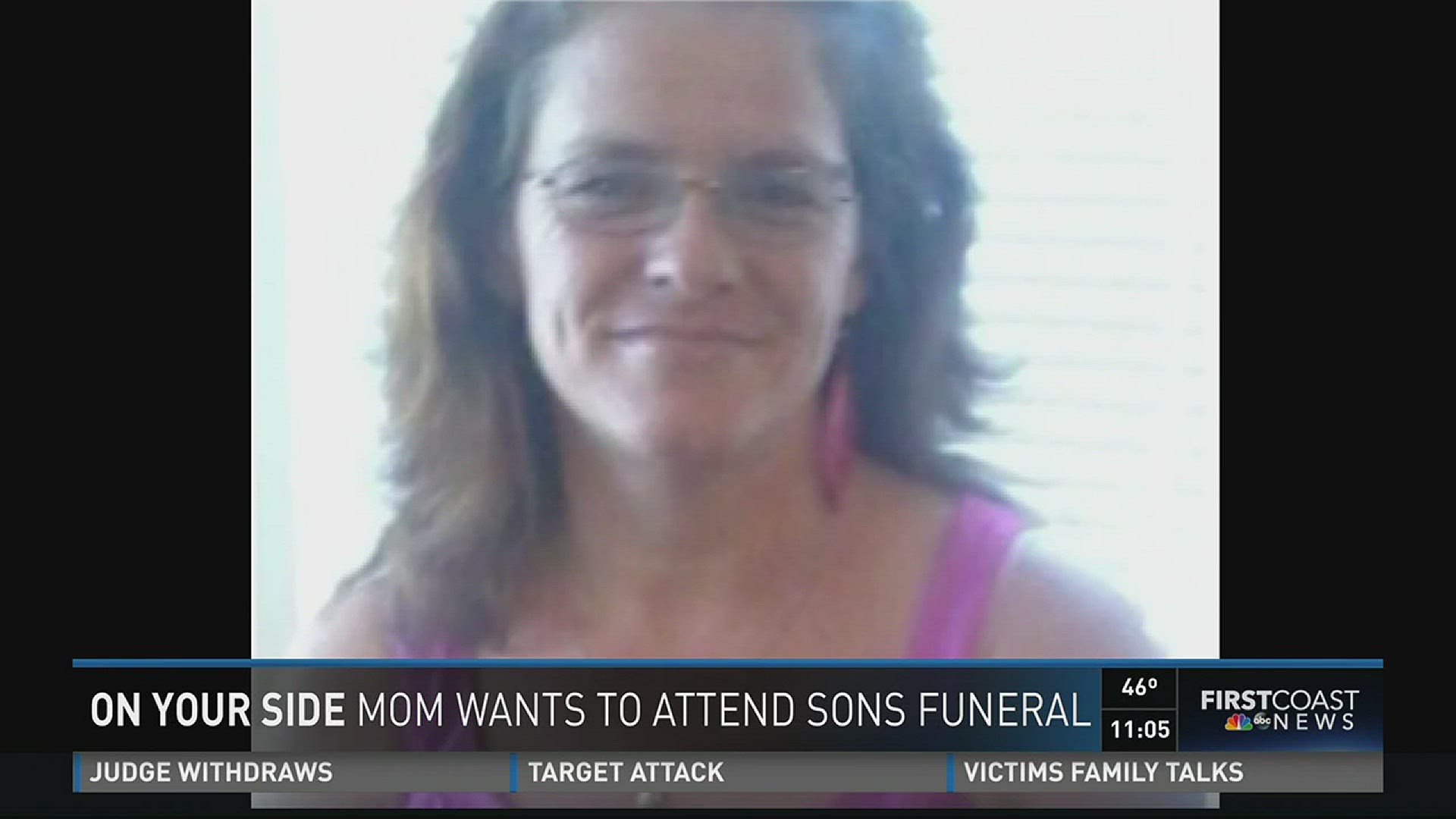Mother unable to attend son's funeral
