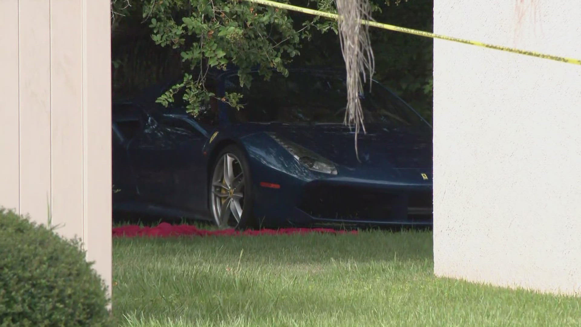 Deputies chased two teenagers in a stolen Ferrari through St. Johns and Flagler counties Tuesday.