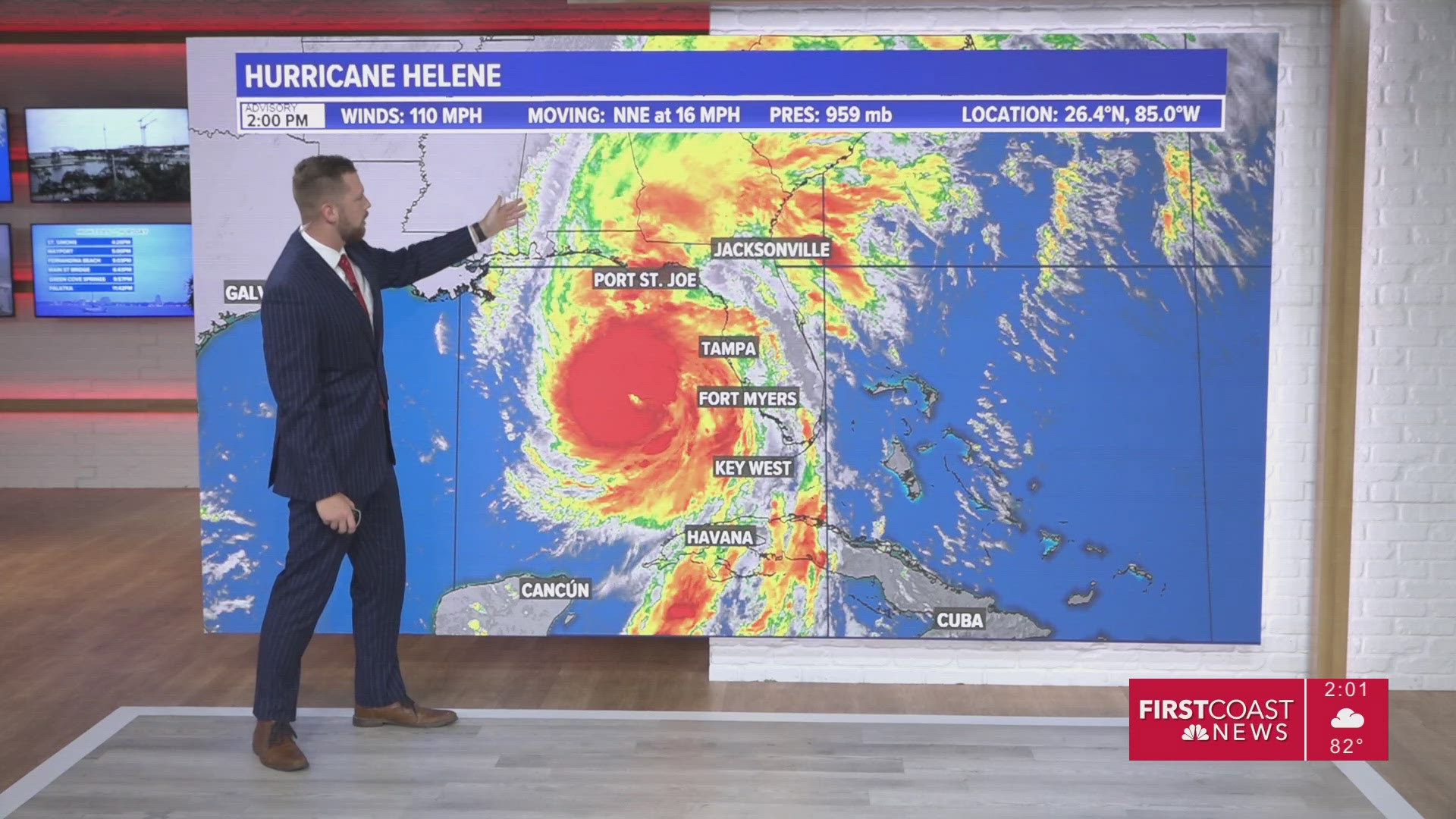 Here is the 2 p.m. Hurricane Helene advisory.