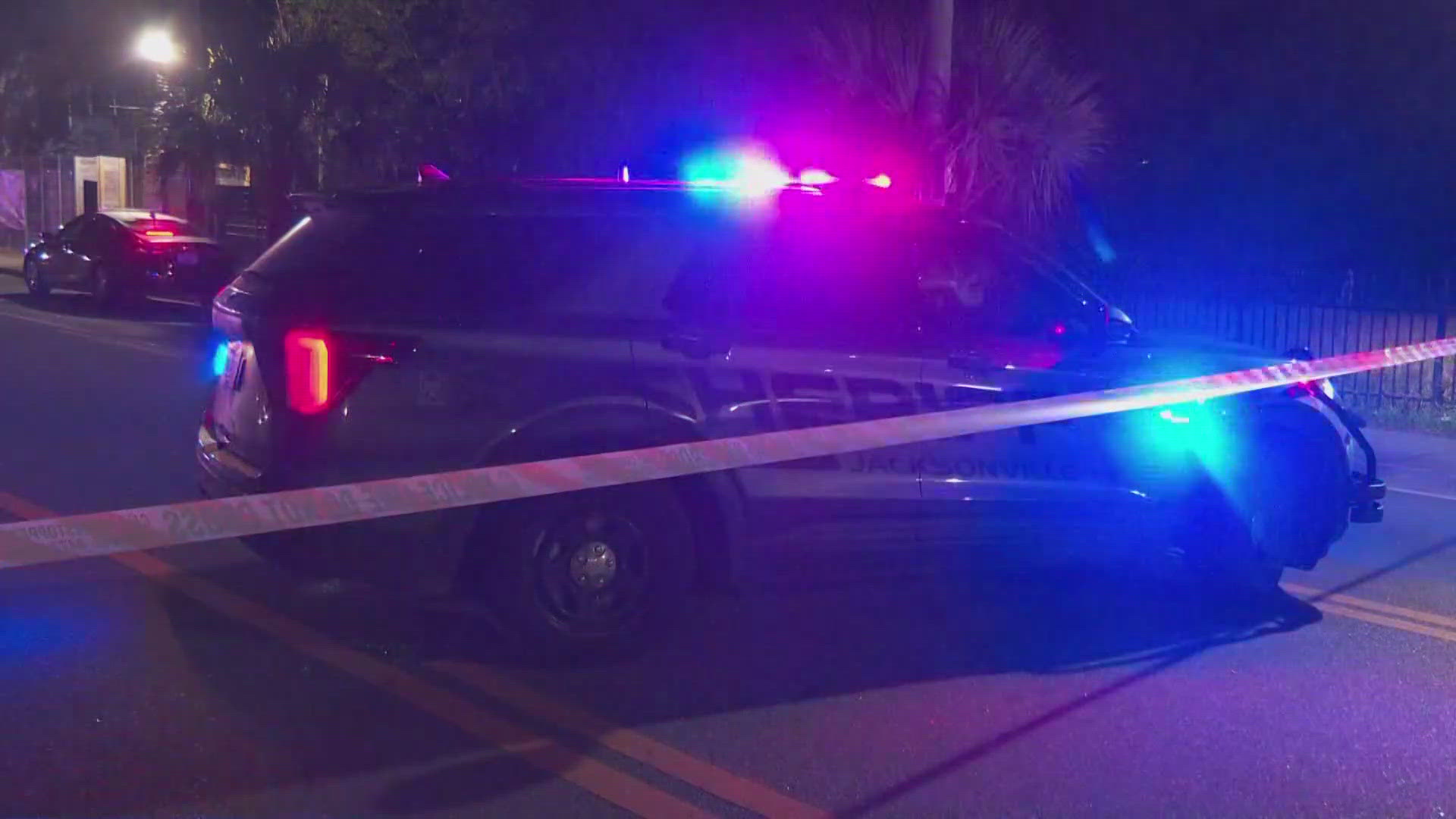The Jacksonville Sheriff's Office says a young suspect is in critical condition after being shot following a police pursuit.
