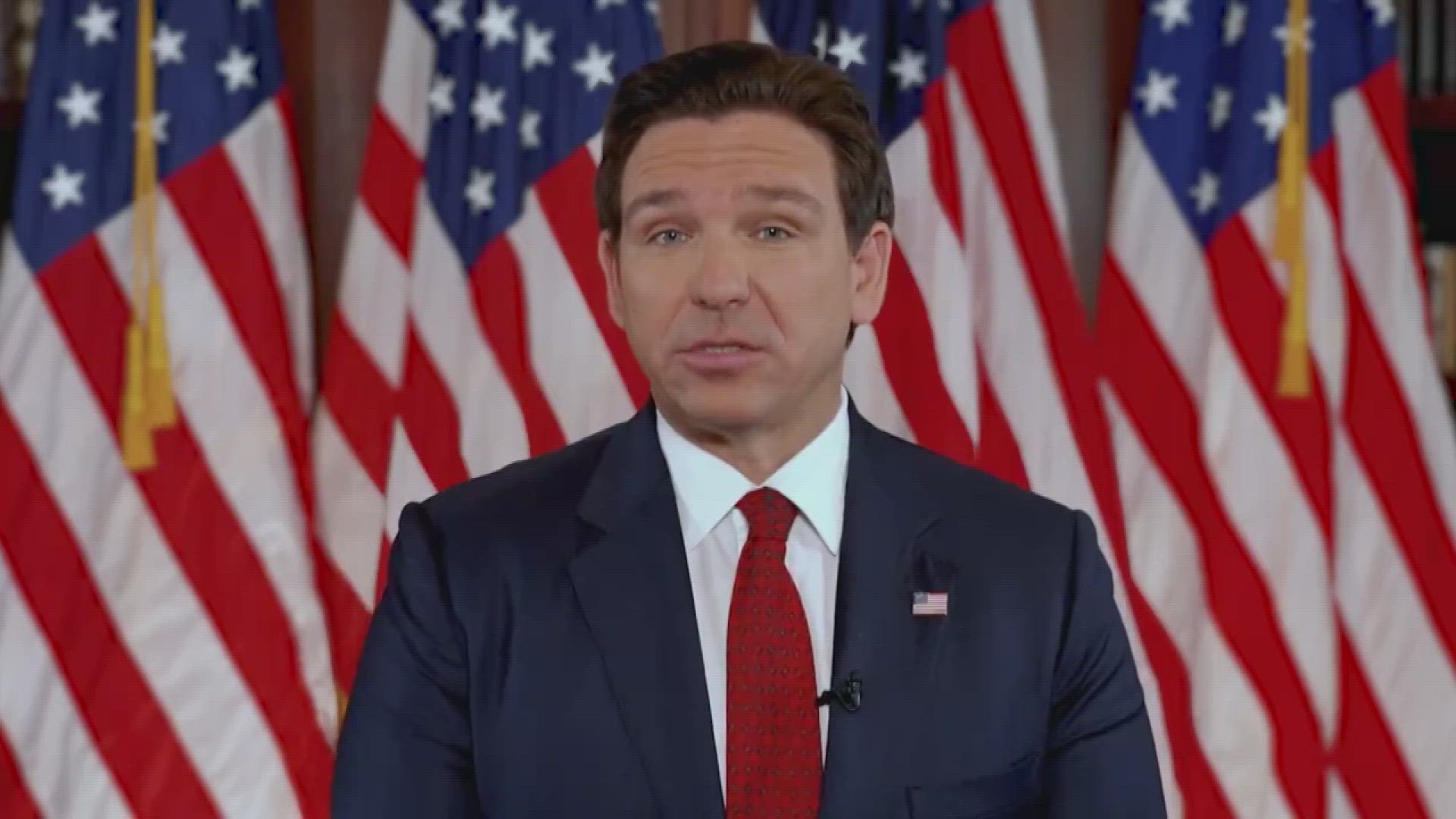 In a video posted to X, formerly known as Twitter, on Sunday, DeSantis endorsed Donald Trump for president.