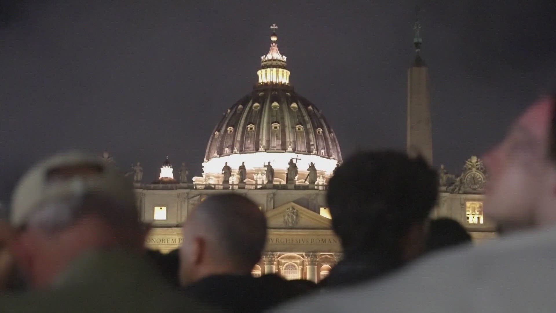 The Vatican had announced that the basilica would be open until midnight, but then indicated it would extend the hours due to higher-than-expected turnout.