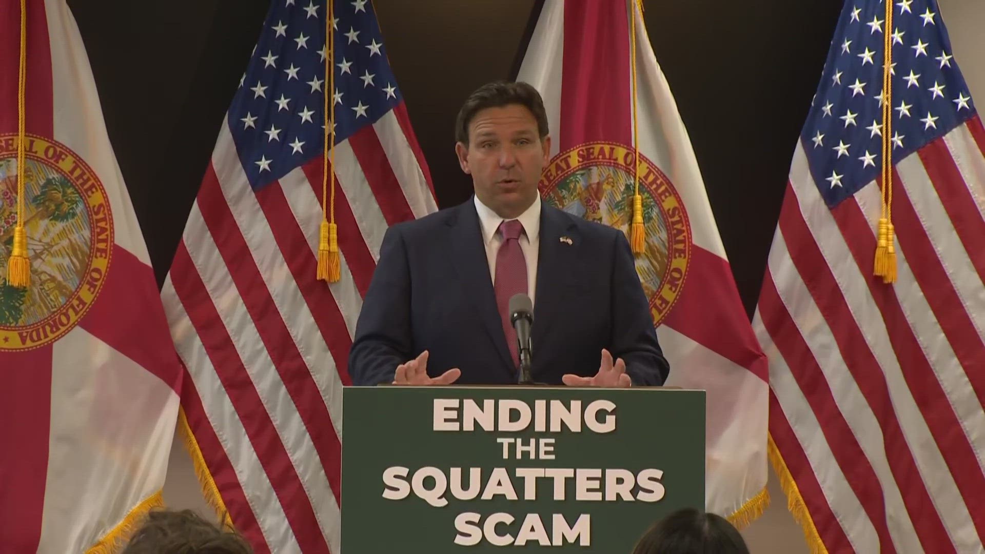 The governor made the announcement during a press conference in Orlando on Wednesday.