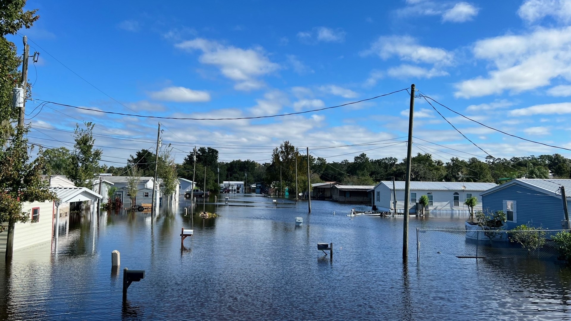 70+ homes underwater in Welaka following Ian