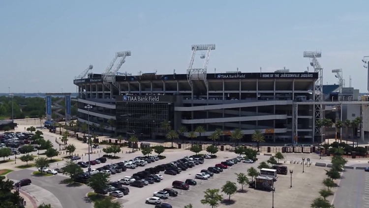 Jacksonville Jaguar fans deal with construction on game day