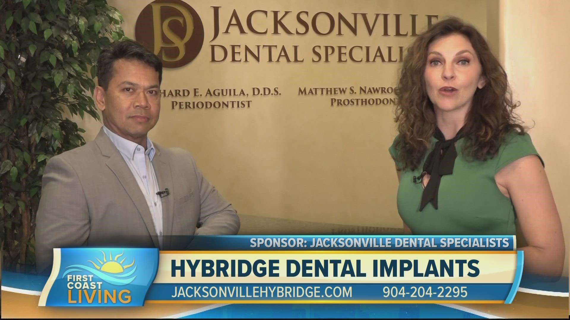 If you're interested in a full mouth dental implant, Jacksonville Dental Specialists may be able to help!