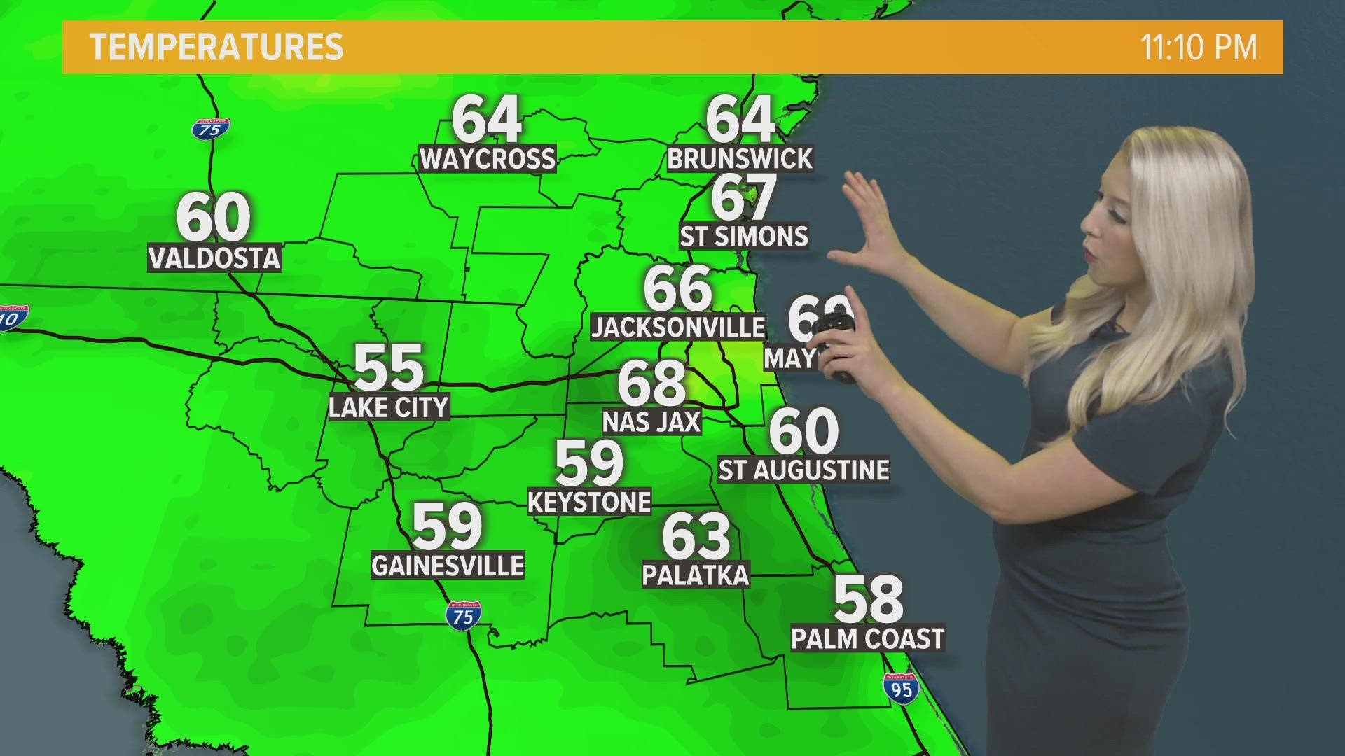 Local Weather: Cloudy And Cooler Weekend Ahead | Firstcoastnews.com