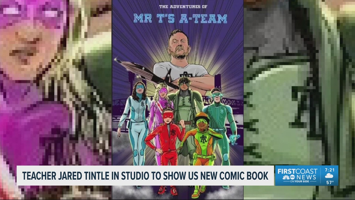 Duval County teacher Jared Tintle unveils new comic book