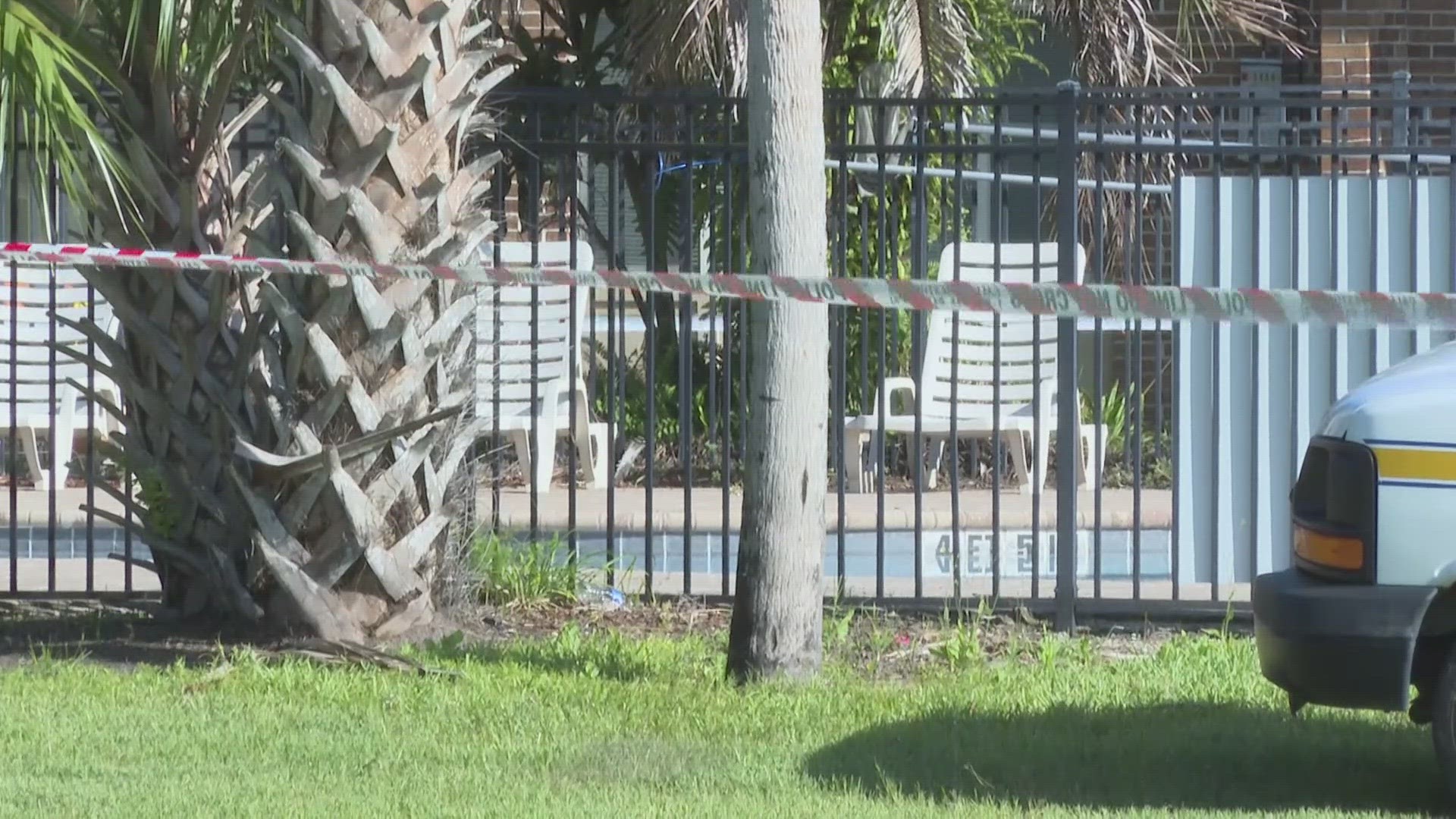JSO says at approximately 6:45 a.m. on Thursday, officers responded to the apartments and took the woman out the pool. When JFRD arrived, they pronounced her dead.