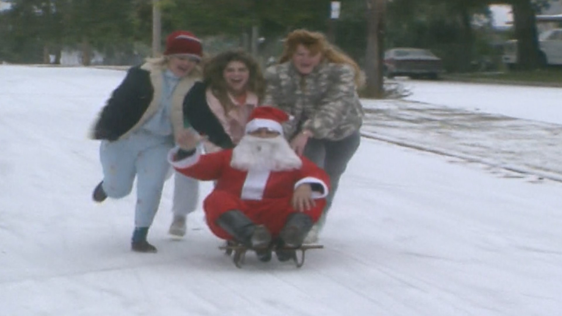Watch Archived video shows historic Jacksonville snowfall in December