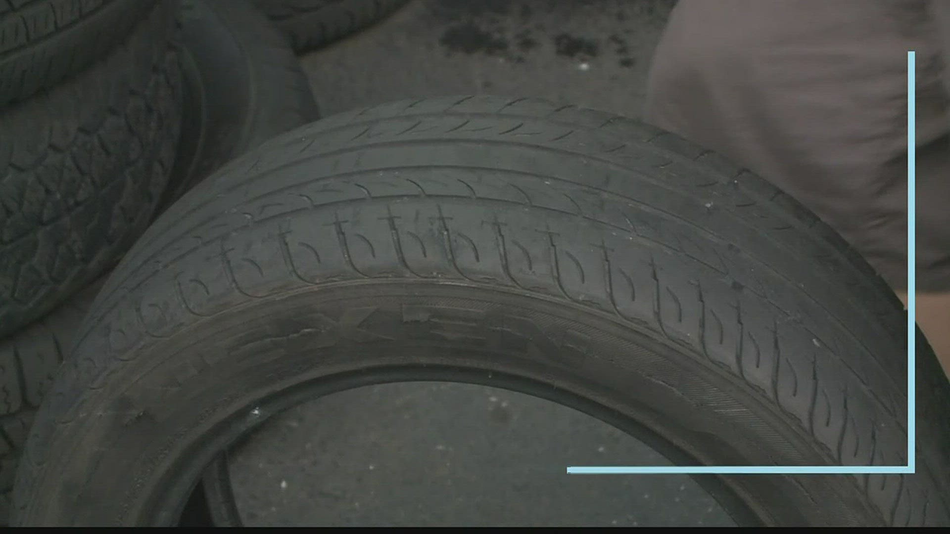 One viewer said that she has seen lots of tire fragments on the roads and wanted to know if the high temps could cause her tires to blow out.