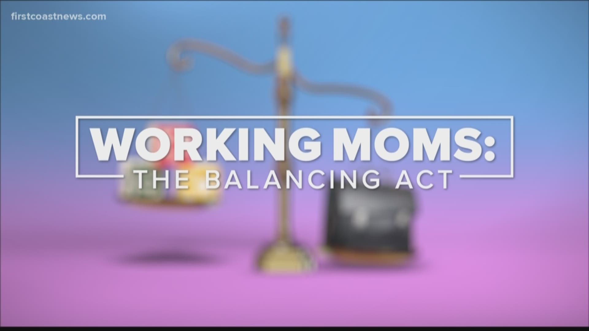 The demands of being a working mom can become overwhelming. Starting Nov. 4, we enter the homes of busy moms across the First Coast tackling difficult realities.