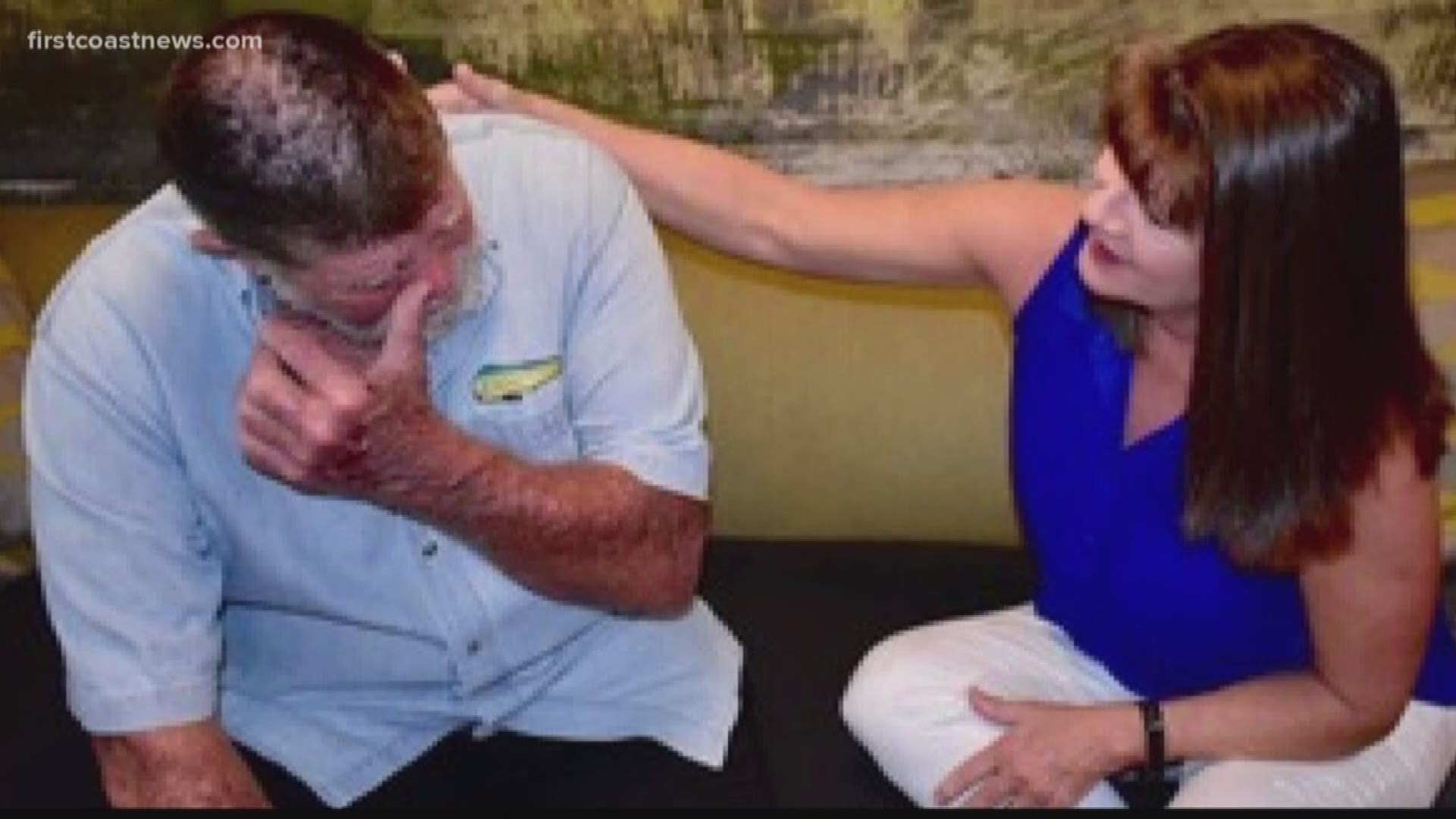 After years of searching, a Jacksonville woman meets her biological dad for the first time.