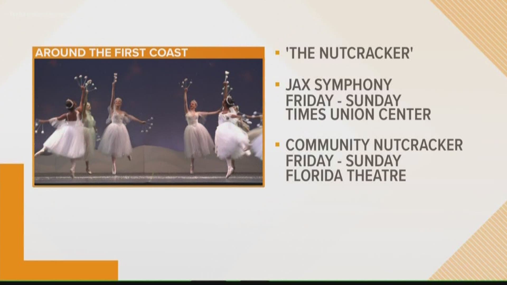 There are several holiday events happening around the First Coast, including Meet N' Grease at Daily's Place!