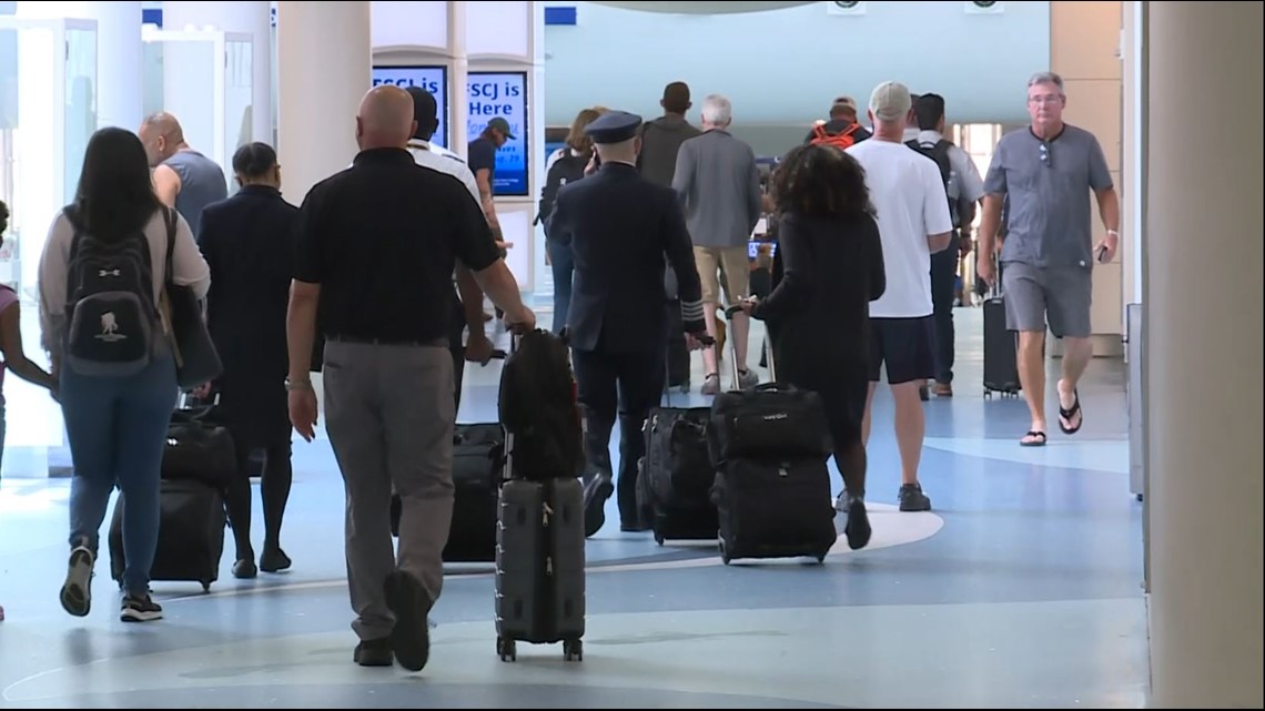 Louisiana man stuck in Jacksonville after arriving at airport and ...