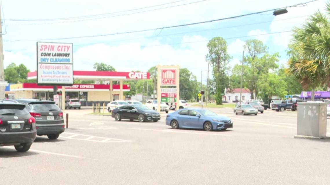 Man shot near Moncrief gas station