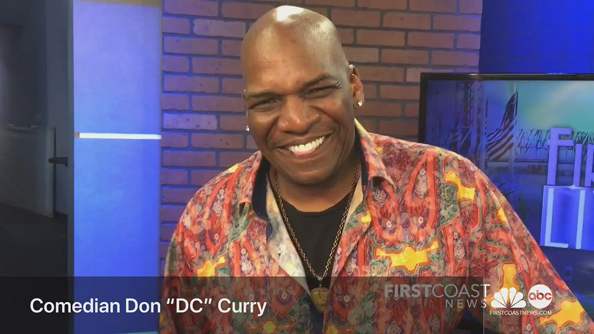 Comedian Don "DC" Curry was a guest on First Coast Living on Friday. After the show, we asked him who's the funniest person he knows and to share advice with aspiring comics.