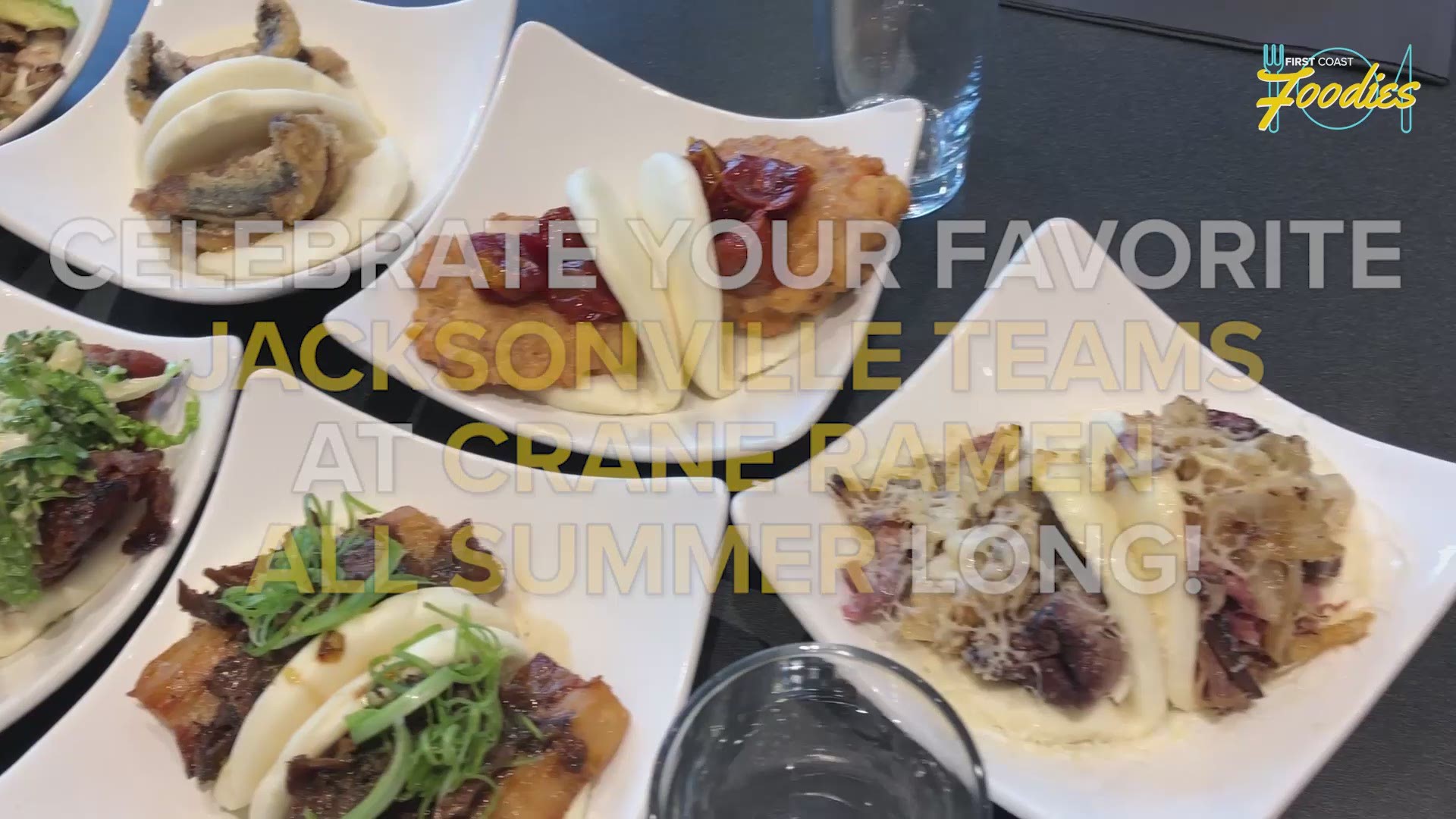 #ICYMI: Crane Ramen in Five Points is celebrating Jacksonville, Fla. sports teams all summer long by releasing a new bao bun flavor only available every Wednesday and Thursday.

Here's a look back at what's been on the limited-time menu, and a glance at what's coming. Who is excited for the Jacksonville Jaguars bun? YUM!