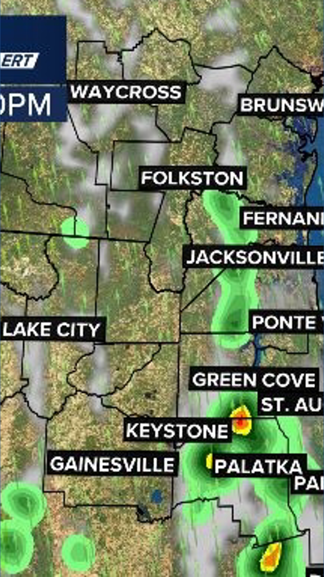 Jacksonville weather: Heavy rain, lightning expected during evening ...