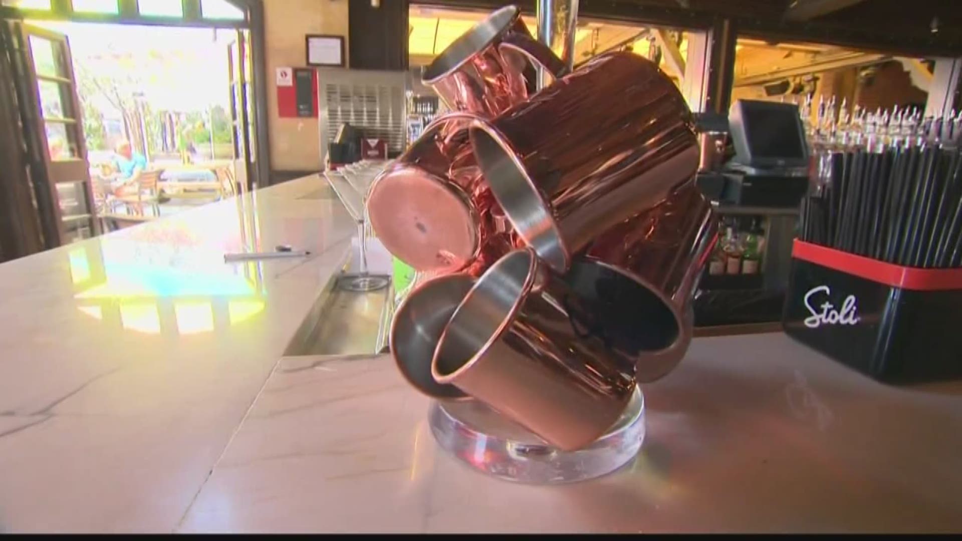 The Iowa Alcoholic Beverages Division claims drinking the popular beverage from a copper mug may be poisonous. We're seeing whether there's any truth to the claim.