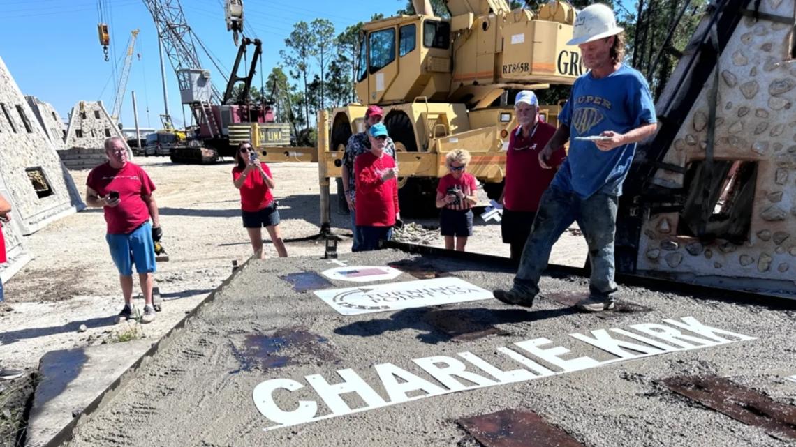 Destin, World's Luckiest Fishing Village, cements memory of Charlie Kirk with artificial reef