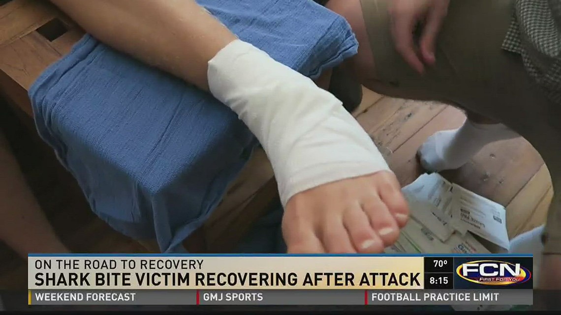 Shark bite victim recovering after attack | firstcoastnews.com