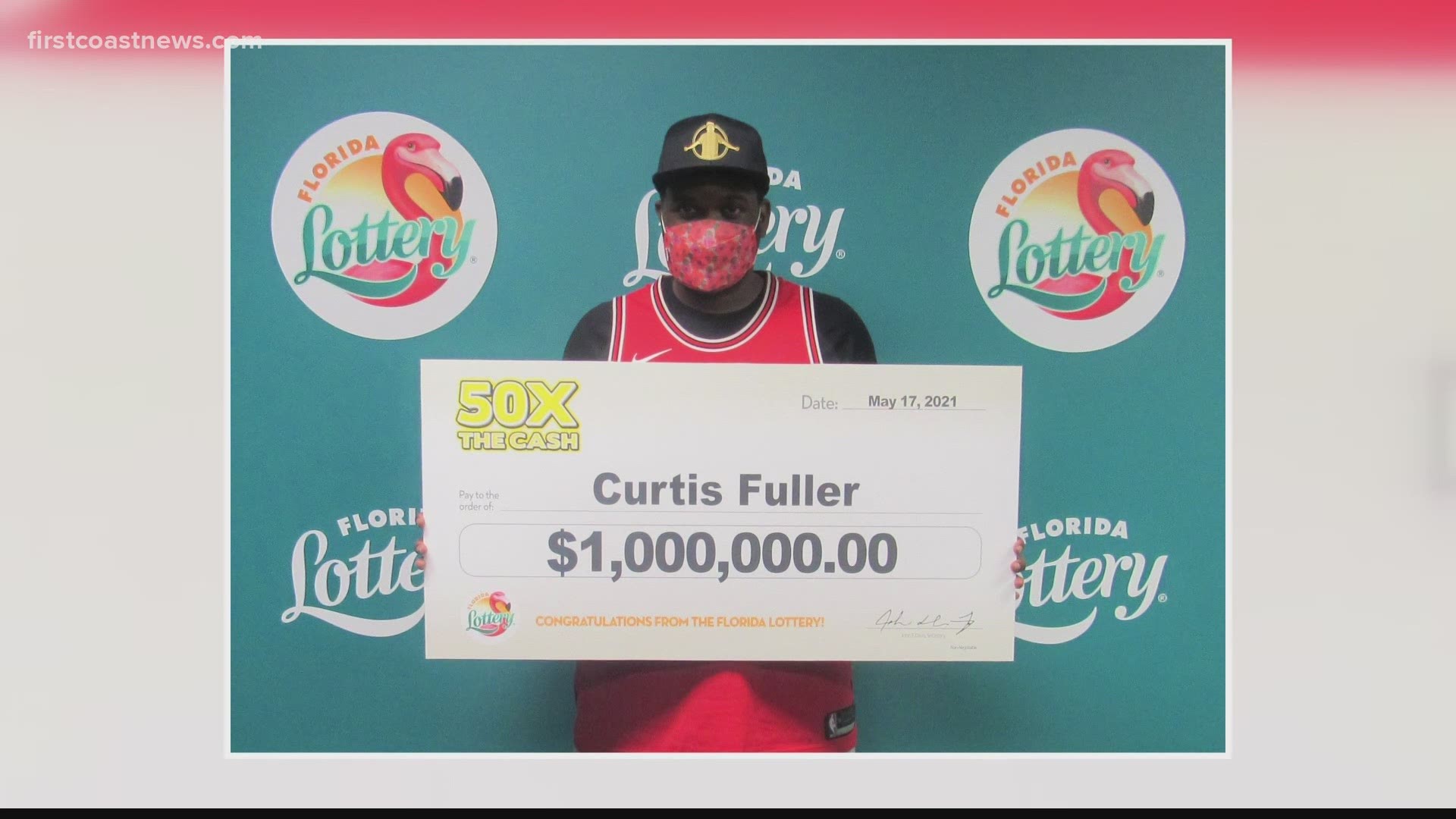 Jacksonville man wins $1 million from Florida Lottery days after his car breaks down