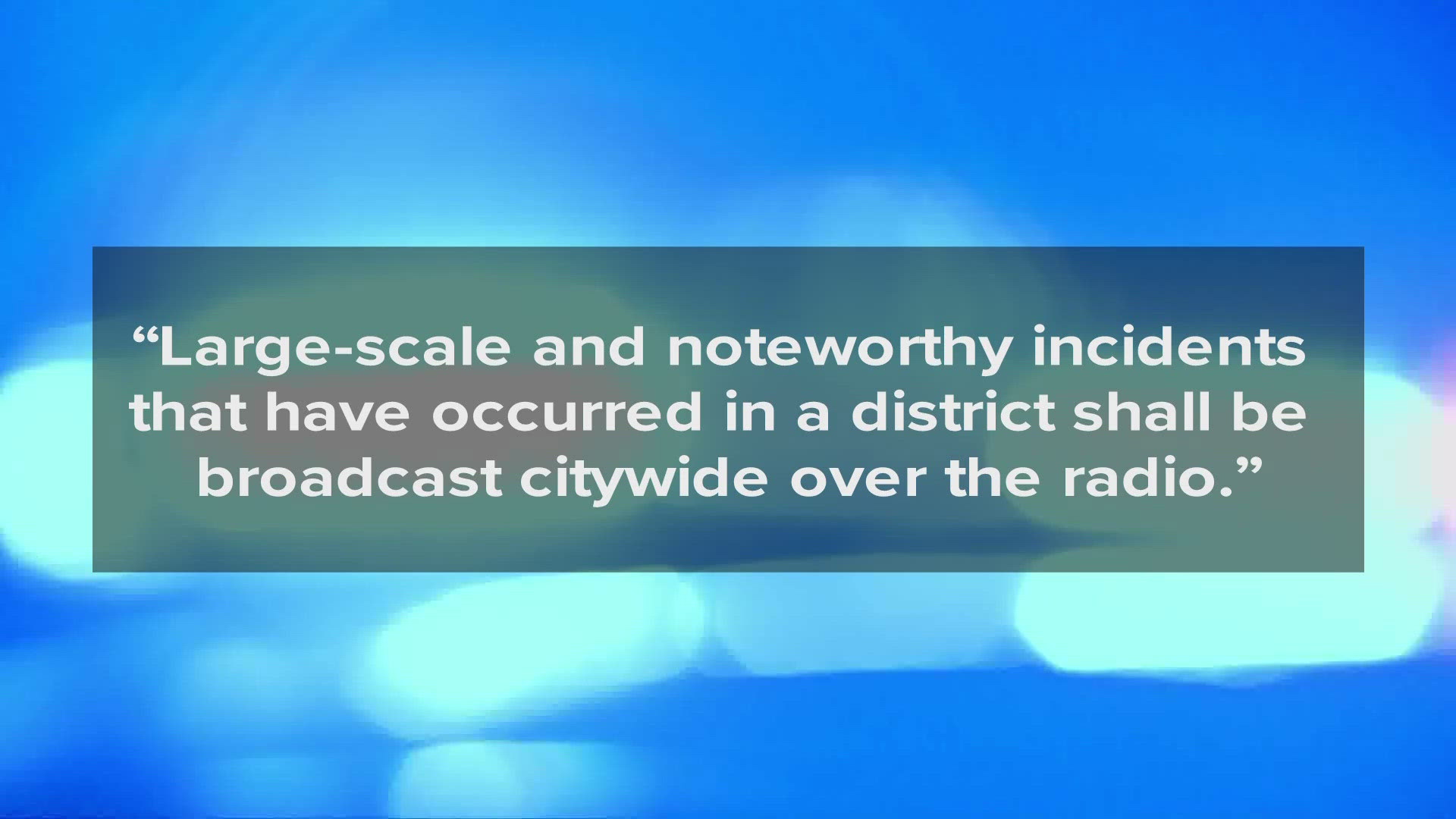 The state attorney said a lack of citywide communication may have led officers to believe separate investigations were connected and that the teen suspect was armed.
