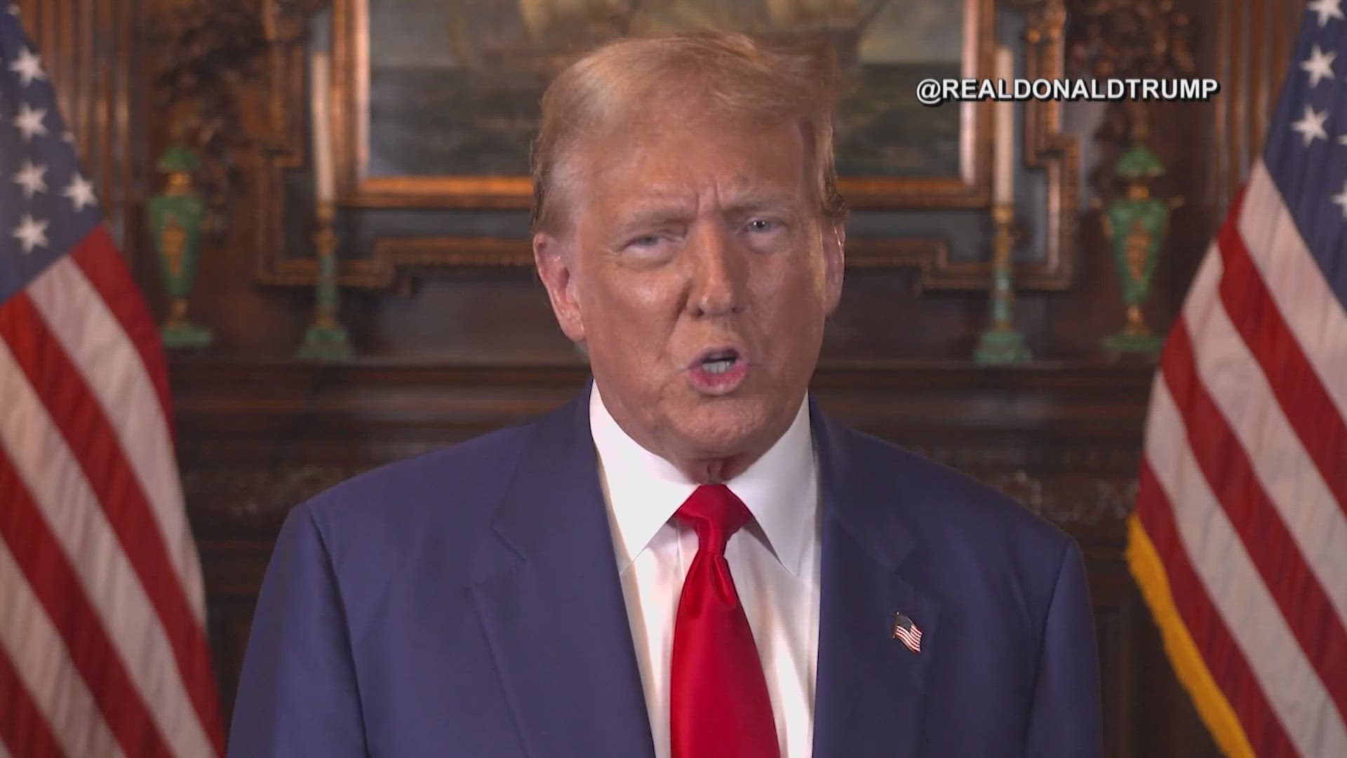 "At the end of the day, this is all about the will of the people," said Trump.