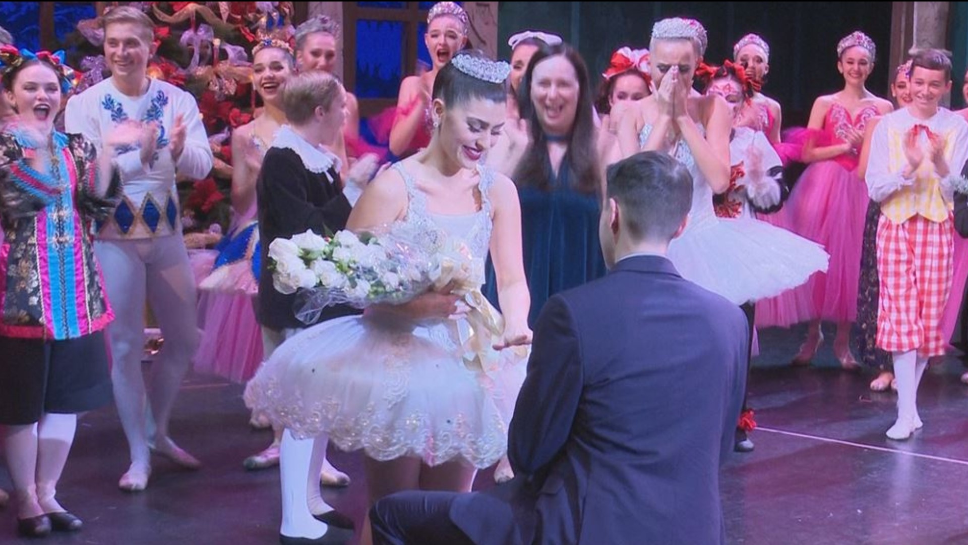 A Jacksonville ballerina got the proposal of her dreams after her final performance in the Nutcracker.