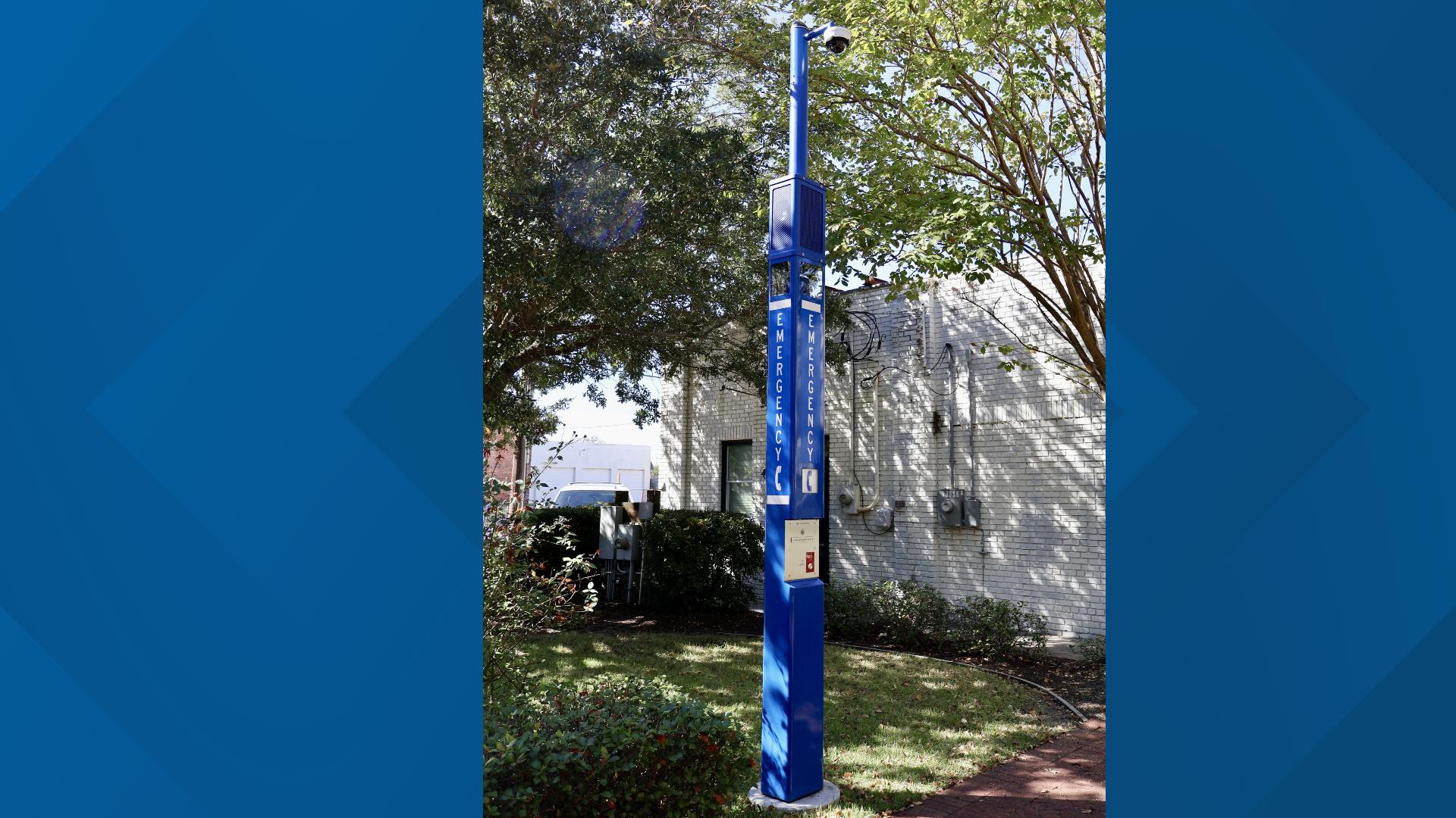 City of Brunswick adds blue light emergency towers | firstcoastnews.com