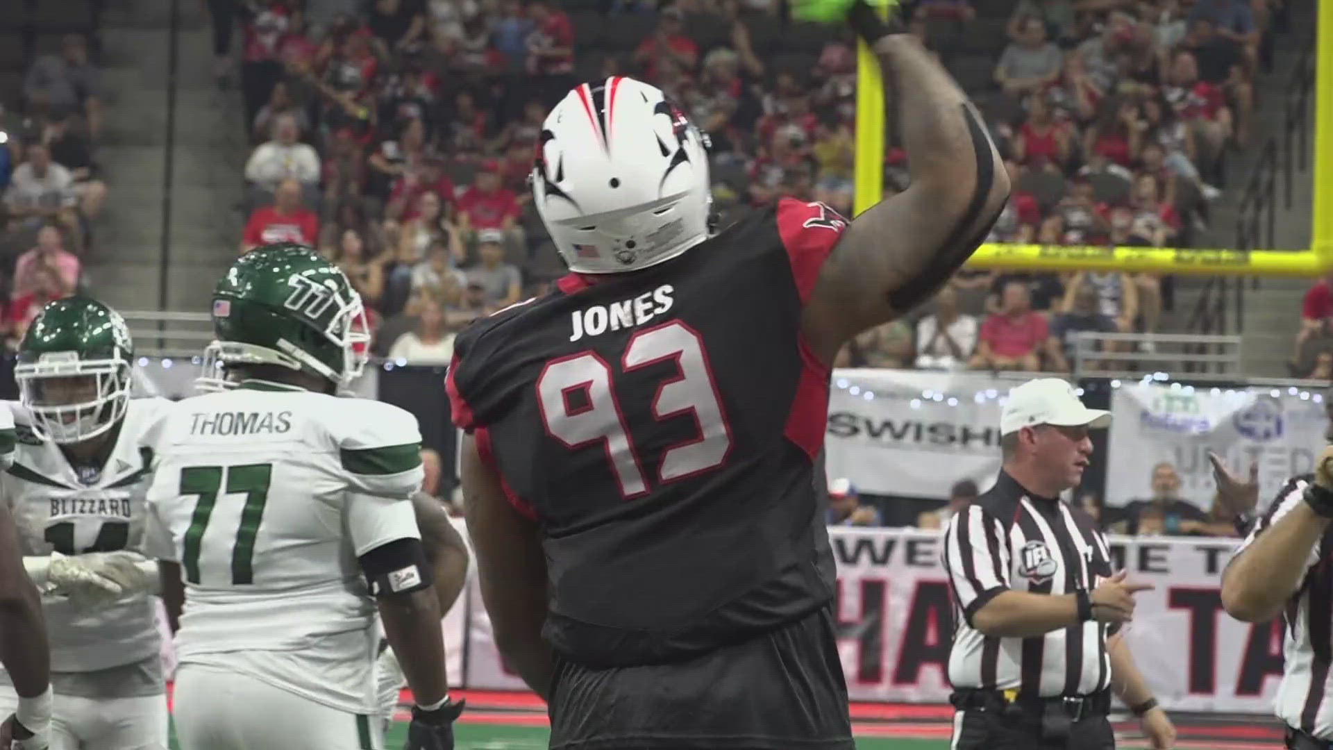 The Jacksonville Sharks are 4-11 on the season.