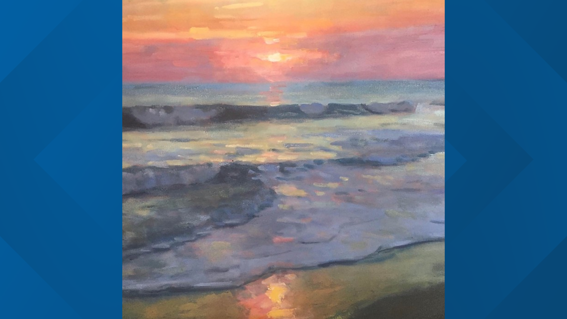 Oil painter excited about Jacksonville Beaches reopening
