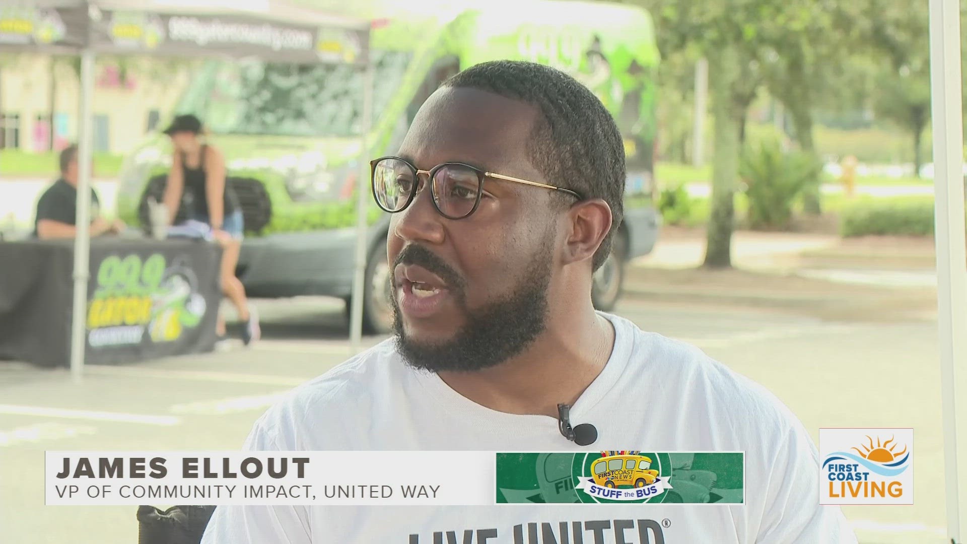 The United Way partnered with First Coast News for Stuff the Bus 2023.