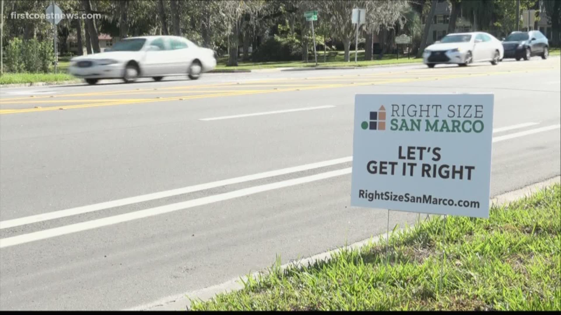 Residents in San Marco are pushing back against the large-scale construction project they say will ruin the neighborhood's charm.