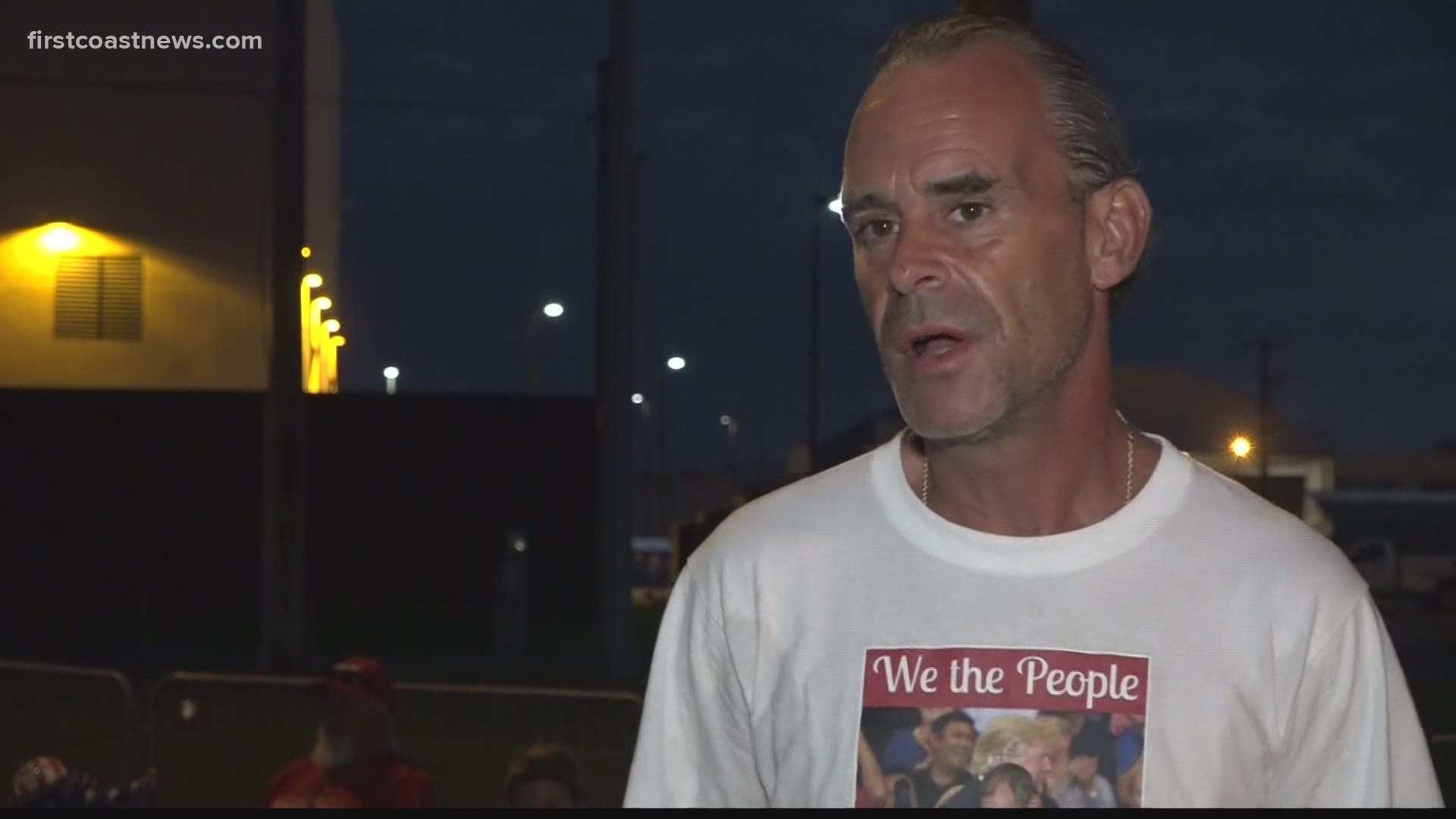 This is Gene Huber's 20th Trump rally. “It’s just an honor as far as I’m concerned and it is all for the love and support of the President," he said.