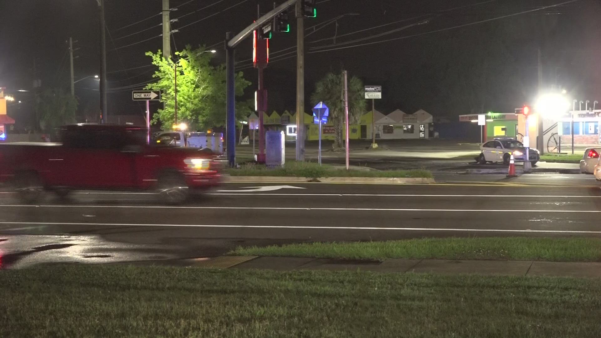 A JSO officer is expected to be okay after a crash on the Northwest side.