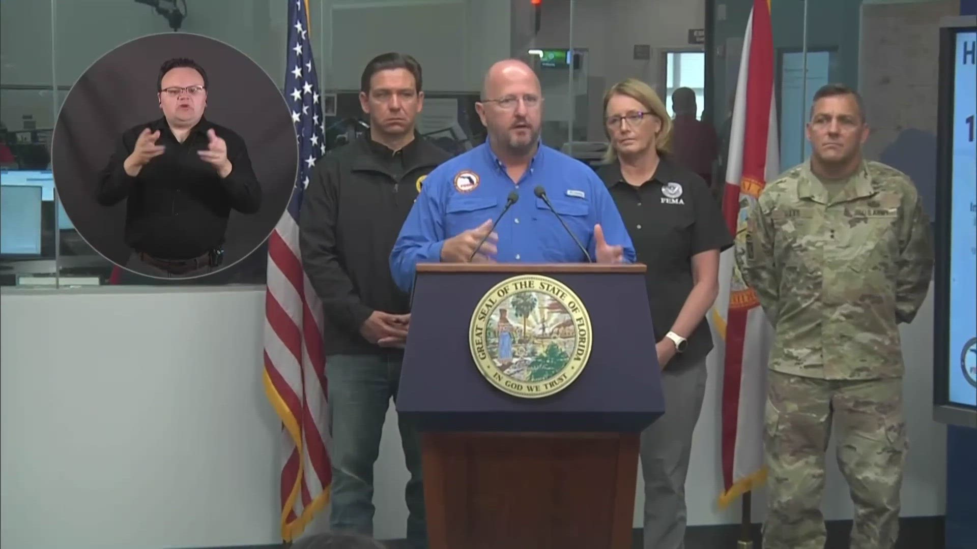 Florida emergency management leaders are asking homeowners to separate their debris as they work to clean up after the hurricane.