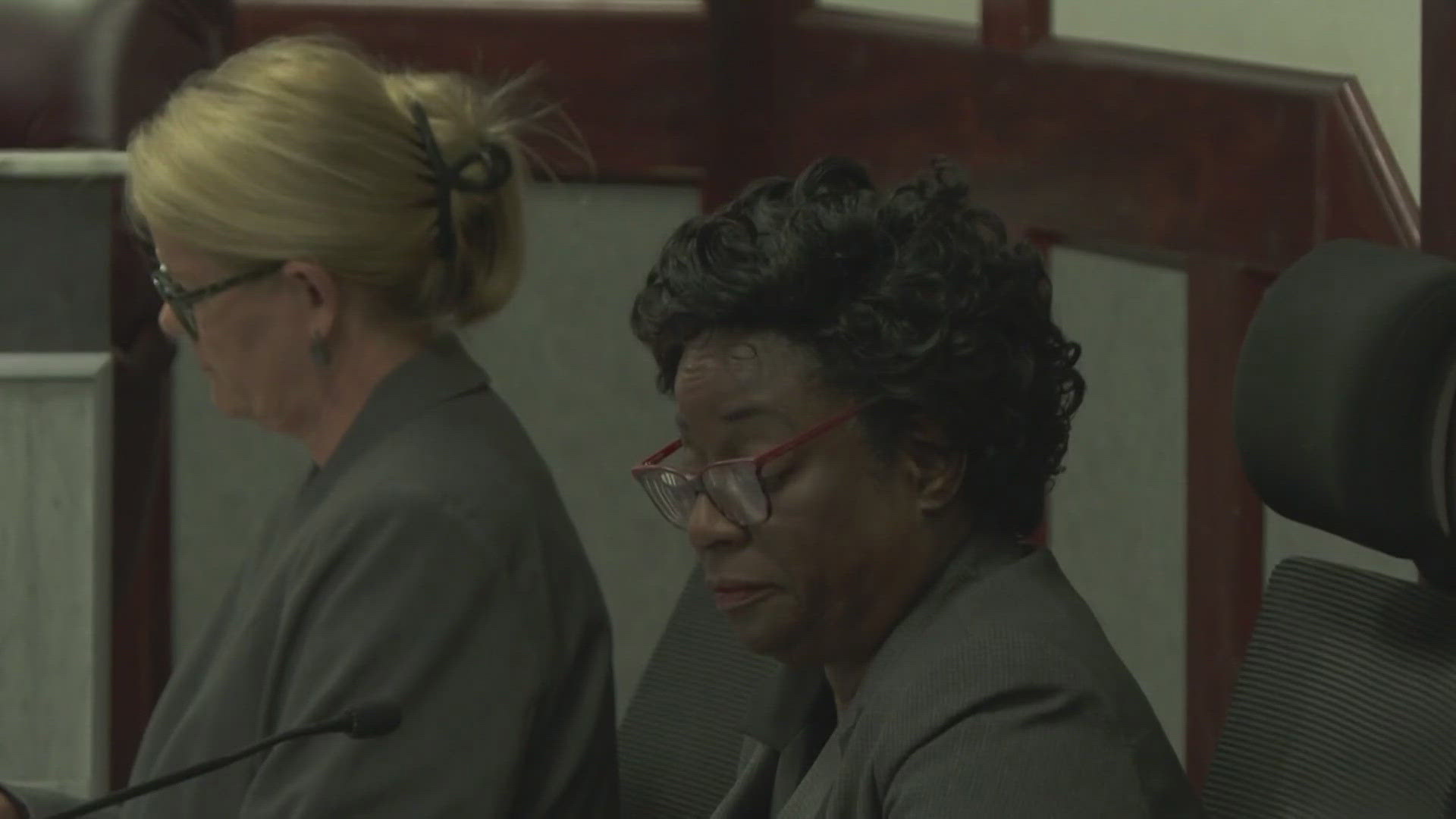Marcia Carty's contract requires her to be allowed to have a 30 day cure period. During that time she'll work on her performance as a city manager. 
