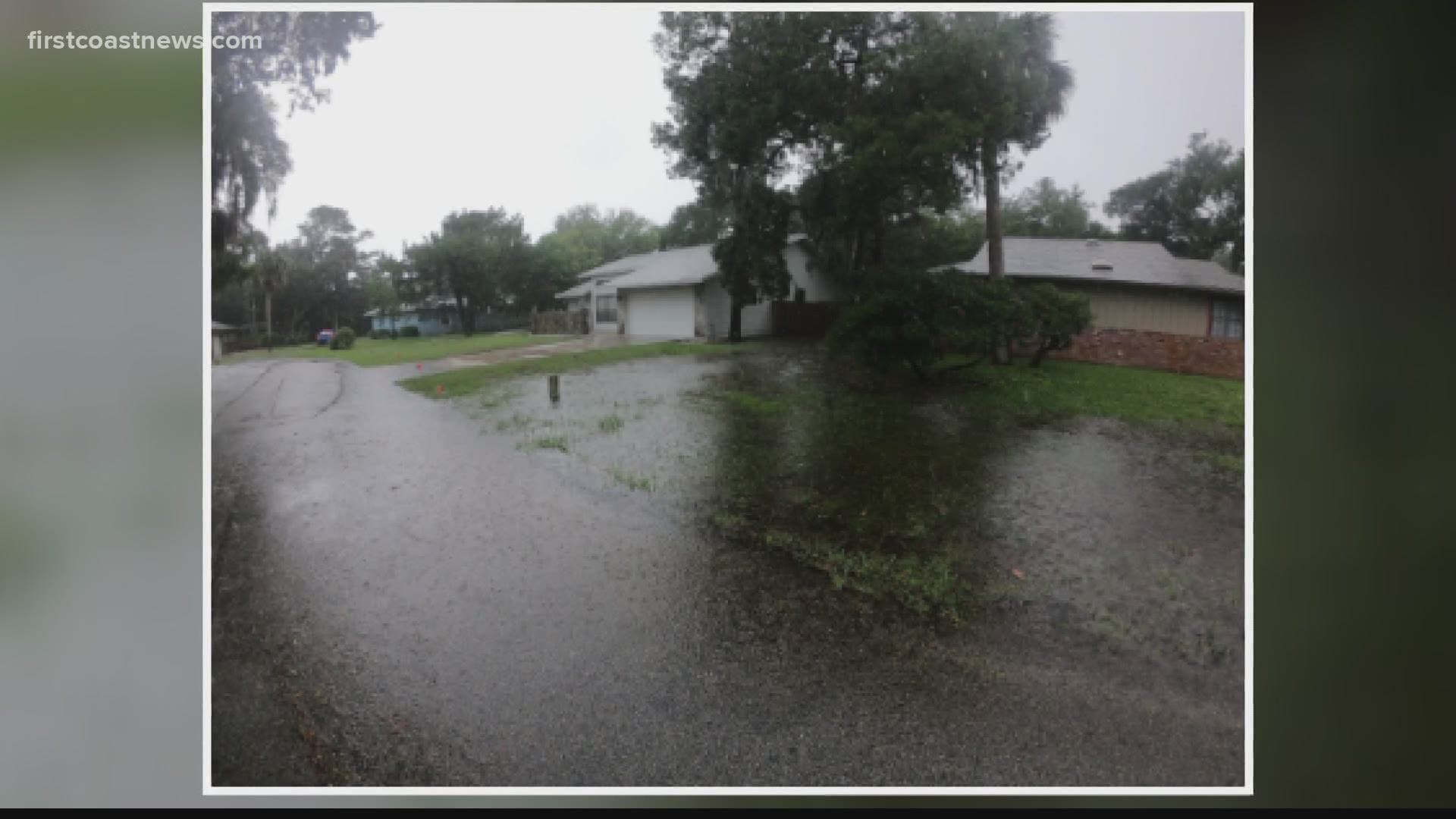 St. Augustine Beach neighbors say the previous drainage ditch held more water.